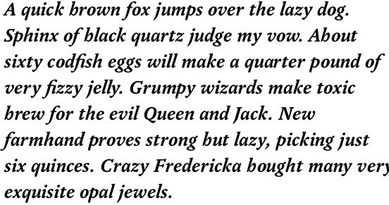 FF Yoga OT Bold Italic