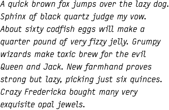 FF Typestar Offc Regular Italic