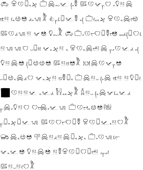 FF Mister K Dingbats