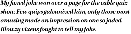 Lavigne Display Bold Italic OT
