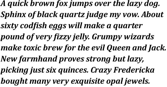 Cambria Bold Italic