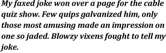 Cambria Bold Italic