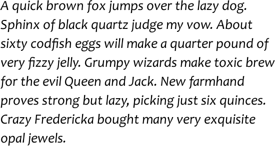 Candara Italic
