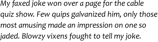 Candara Italic