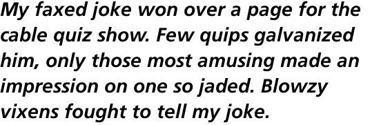Frutiger Com 66 Bold Italic