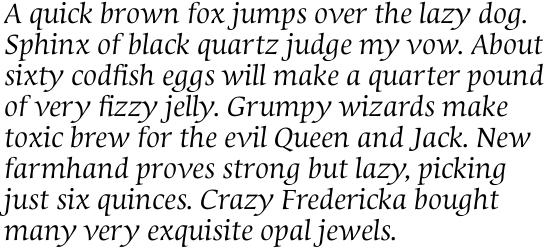 Sierra Com Italic