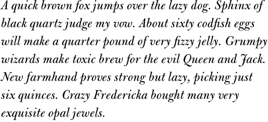 Bulmer Std Italic