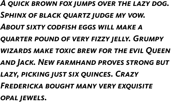 FF Kievit Offc Bold Italic SC