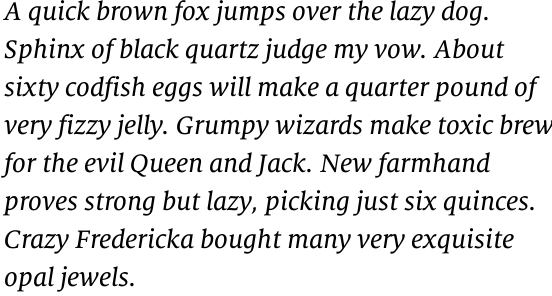 FF Milo Serif Offc Text Italic