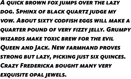 FF Kievit Offc Black Italic SC