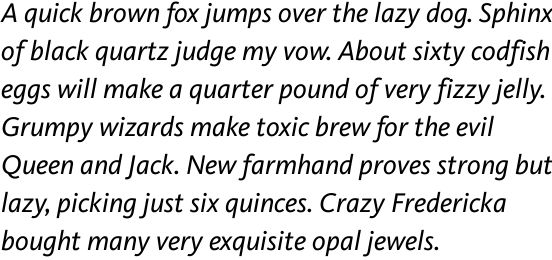 FF Kievit Offc Book Italic