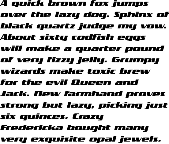 FF TradeMarker Offc Fat Italic