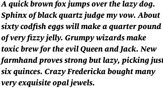 FF Milo Serif Pro Extra Bold Italic