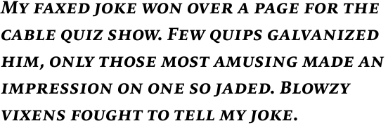 FF Milo Serif Offc Bold Italic SC
