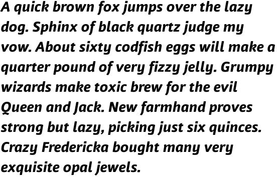 FF Nuvo Offc Pro Extra Bold Italic