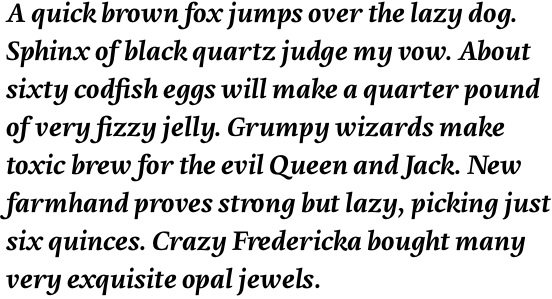 Edita Bold Italic OT