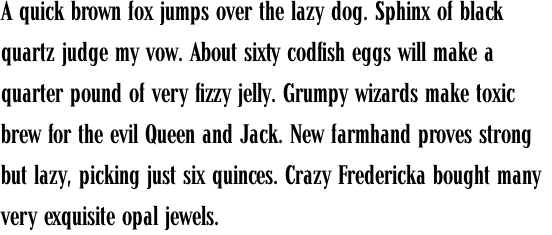 Baltica Extra Condensed Bold Multilingual OT