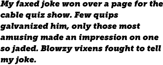 Museo Slab 1000 Italic OT