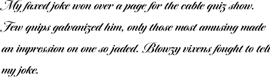 Tangier Bold OT