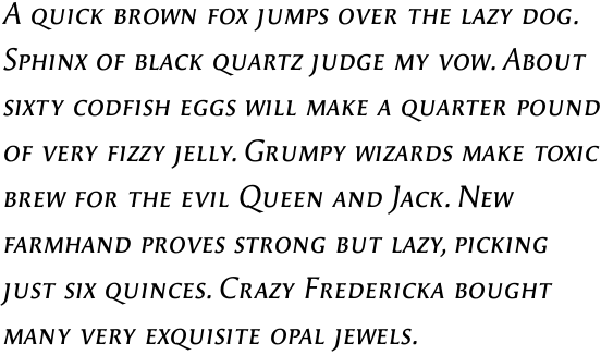 FF Angie Offc Regular Italic SC