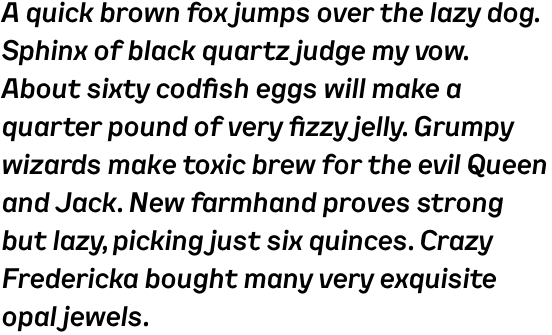 Kade Medium Italic OT