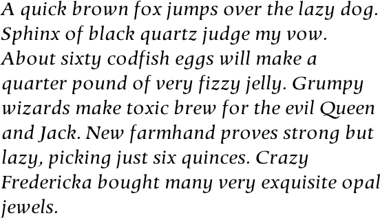 Berndal Std Italic