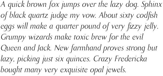 Bodebeck Std Italic
