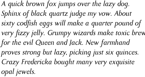 Bodebeck Std Bold Italic