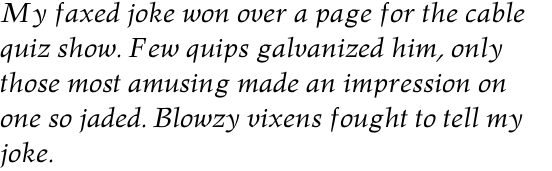 Hawkhurst Std Italic