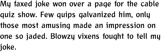 Liga Sans Std Bold