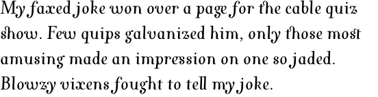 Varius 1 Std Italic