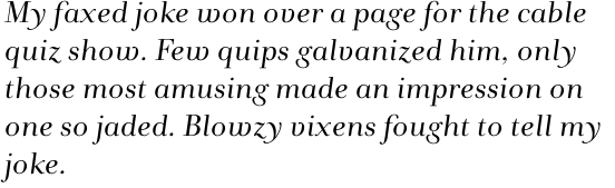 Andrade Pro Italic
