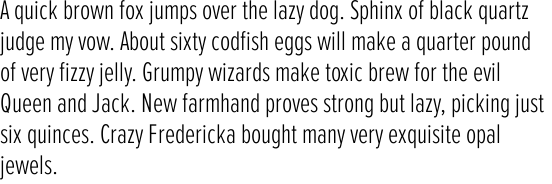 Proxima Nova Extra Condensed Light