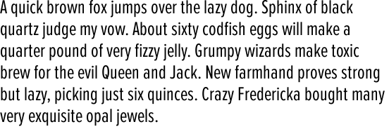 Proxima Nova Extra Condensed Regular