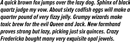 Proxima Nova Extra Condensed Bold Italic