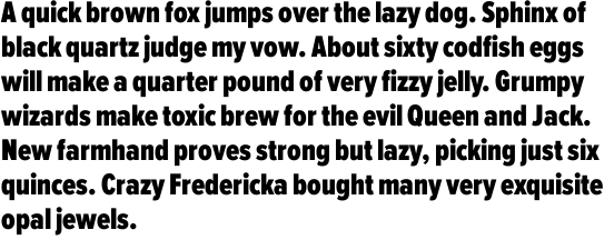 Proxima Nova Extra Condensed Black