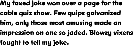 Snicker Bold