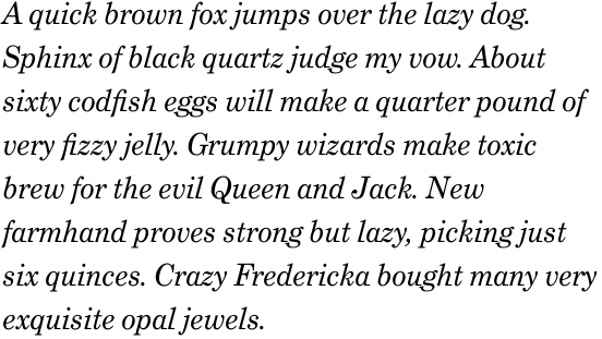 Grad Italic