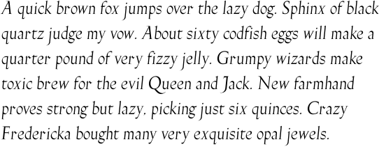 Gill Facia Display Italic