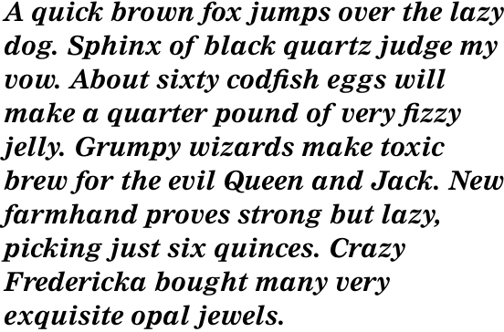 Nimrod Std Bold Italic