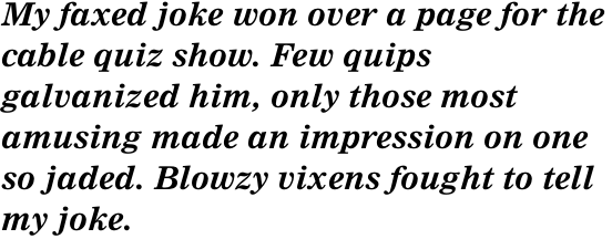 Nimrod Std Bold Italic