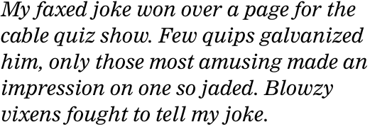 Nimrod Std Italic