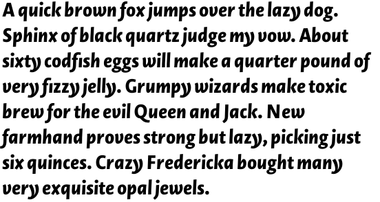Novel Sans Pro Extra Bold Italic