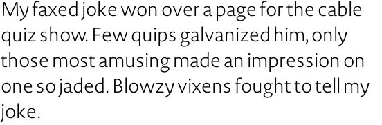 Novel Sans Pro Extra Light