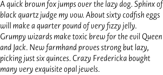 Novel Sans Pro Light Italic