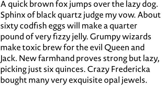 Novel Sans Pro Regular