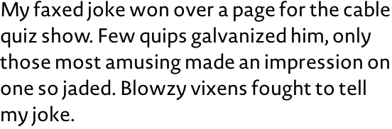 Novel Sans Pro Regular