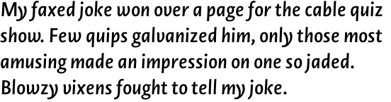 Novel Sans Pro Semi Bold Italic