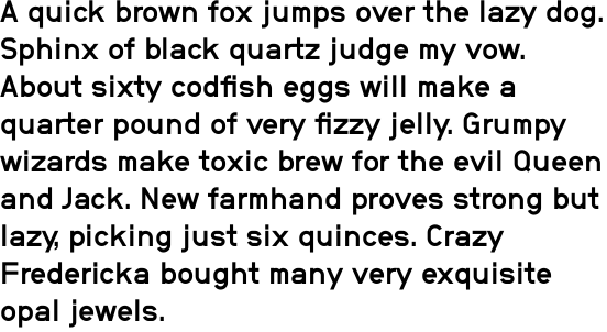 NBGrotesk 75 Fett