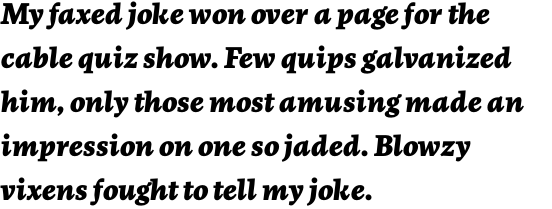FF More OT Black Italic